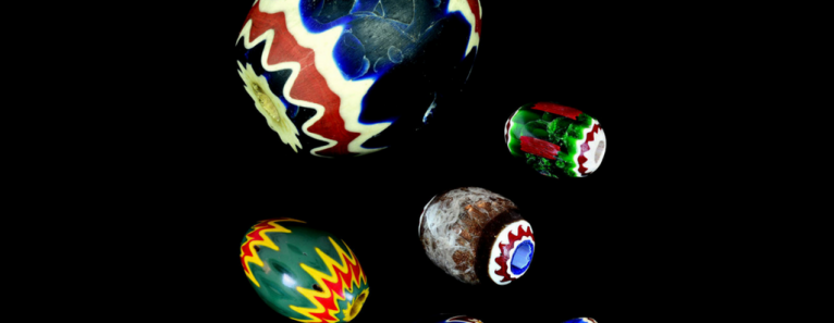 The world in a glass bead at murano glass museum venezia.net Murano glass museum