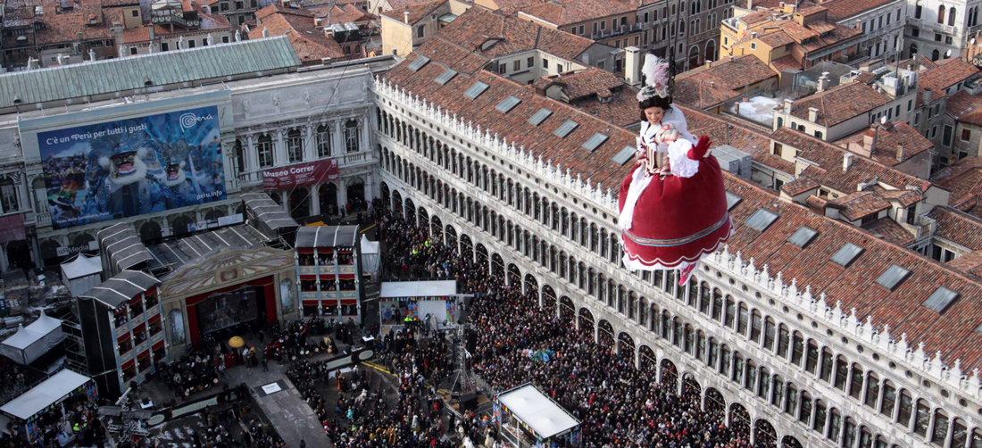 Venice carnival events and history
