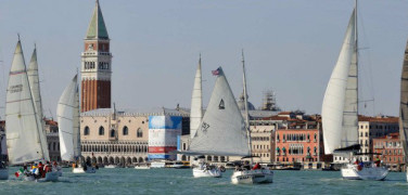 Veleziana 2016: dozens of boats in San Marco’s lagoon on October, 16th